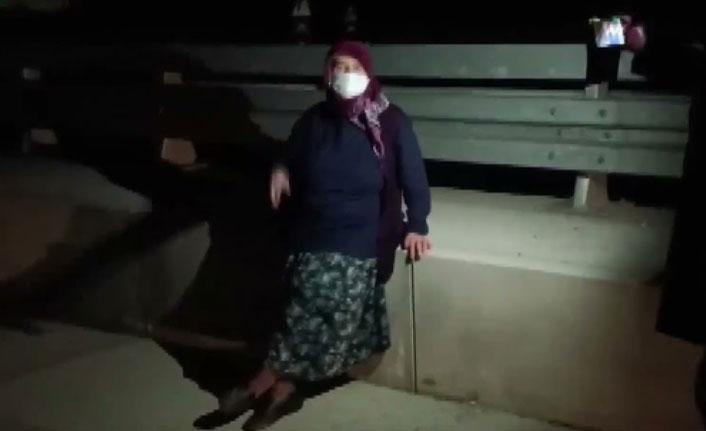 Koronavirüs hastası kadın kaçırıldığını sandı, hasta nakil aracından kaçtı