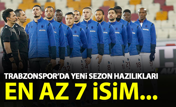 Trabzonspor'da gelecek sezon planları yapılıyor