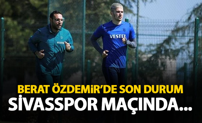 Trabzonspor'un genç yıldızı Sivasspor maçına da yetişmedi
