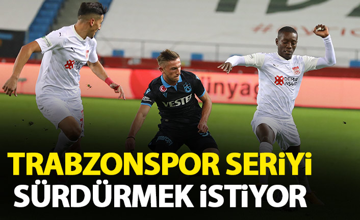 Trabzonspor deplasman serisini sürdürmek istiyor