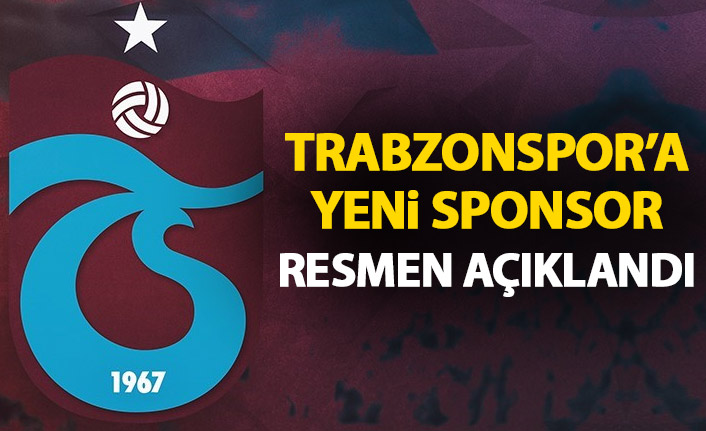 Trabzonspor'a yeni sponsor! Resmen açıklandı