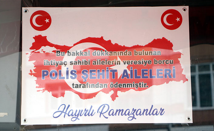 Şehit aileleri 50 ailenin yüzünü güldürdü!