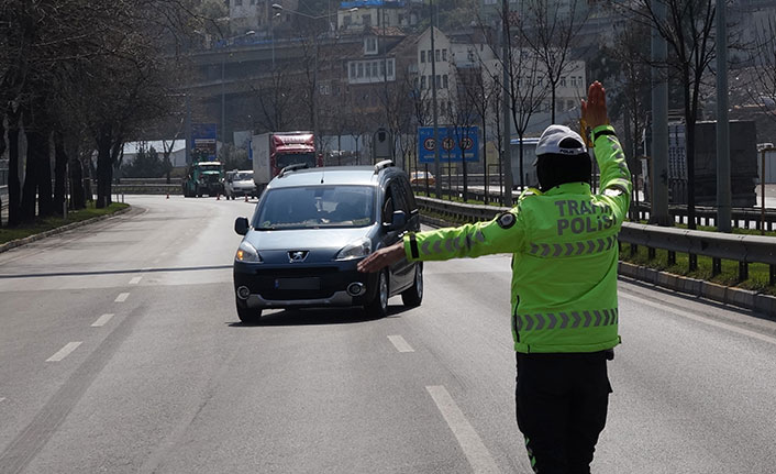 Trabzon'da köy ve mahalle çıkışlarına sıkı denetim!