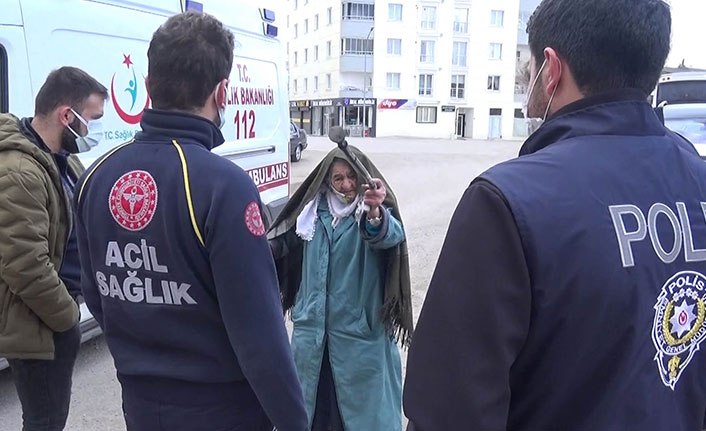 Kovid-19 testi pozitif çıktı, karantinaya girmemek için polise direndi!