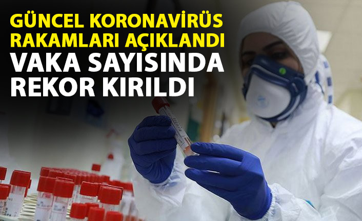 Güncel koronavirüs rakamları açıklandı! Vaka sayılarında rekor kırıldı