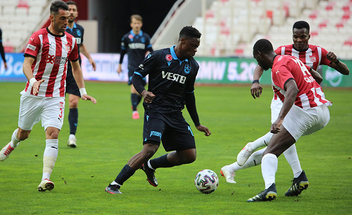 Trabzonspor gol yollarında sıkıntı yaşıyor