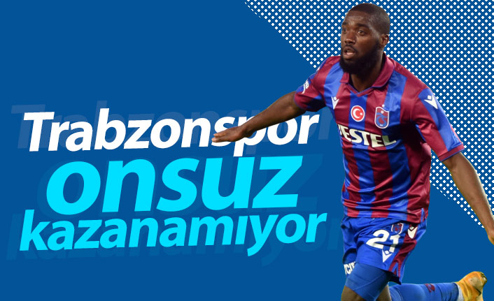 Trabzonspor Djaniny olmadan kazanamıyor
