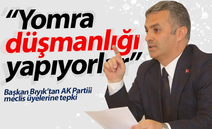 Mustafa Bıyık'tan AK Partili meclis üyelerine tepki: Yomra düşmanlığı yapıyorlar