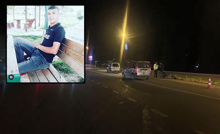 Askerden dönen genç motor kazasında hayatını kaybetti