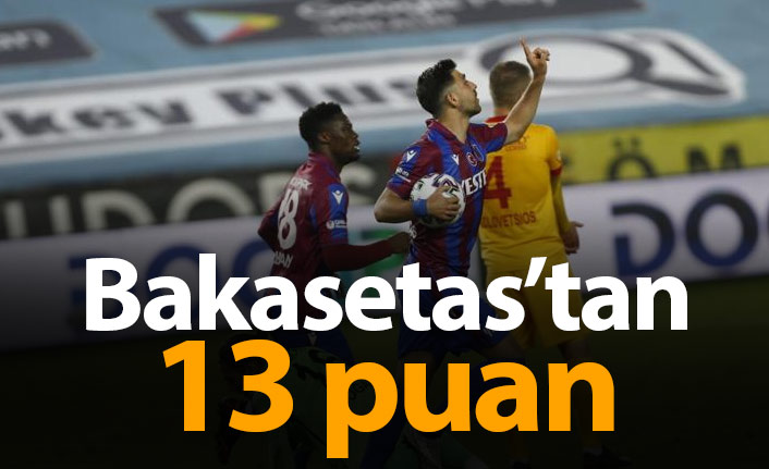 Bakasetas'tan 13 puan