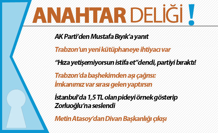 Anahtar Deliği 09.04.2021