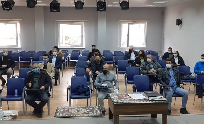 Trabzon'da emlakçılar ve adaylar sınava girdi