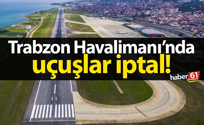 Trabzon Havalimanı’nda Işık Arızası Nedeniyle Tüm Uçuşlar İptal