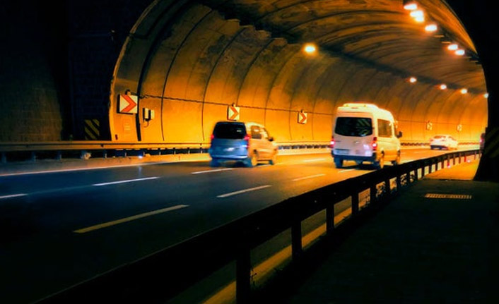 Beşikdüzü-Trabzon yolunda çalışma