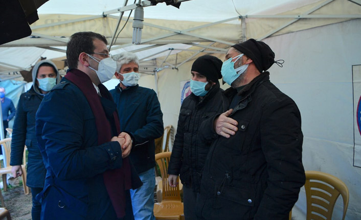 Ekrem İmamoğlu'ndan şehit Gençcelep'in ailesine ziyaret