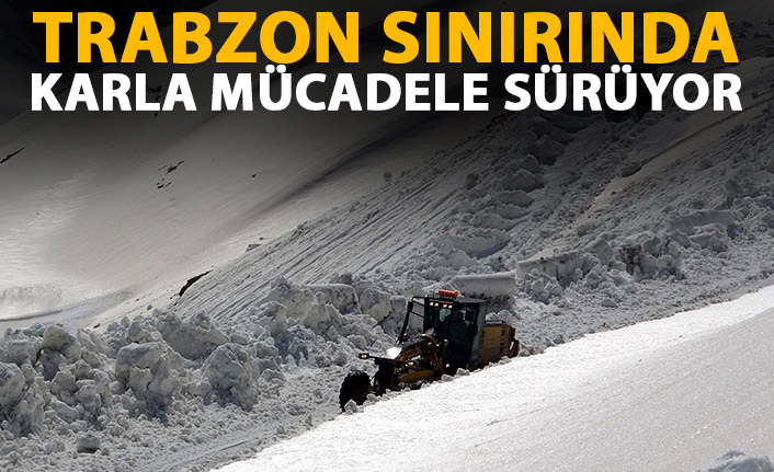 Dünyanın en tehlikeli yolunda karla mücadele