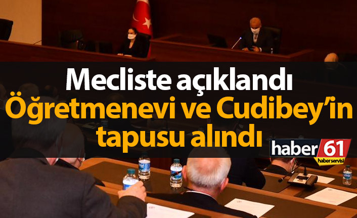 Belediye tapuyu aldı!