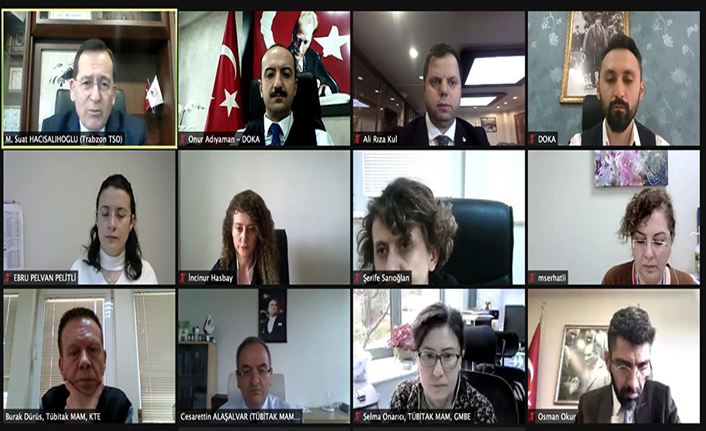 TTSO'nun projeleri TÜBİTAK ile görüşüldü