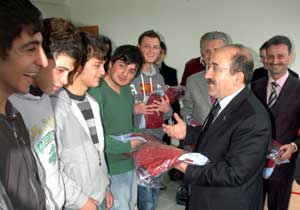 Başkan'ın bayram ziyaretleri