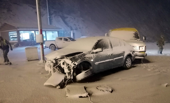 Zigana dağında trafik kazası: 1 yaralı