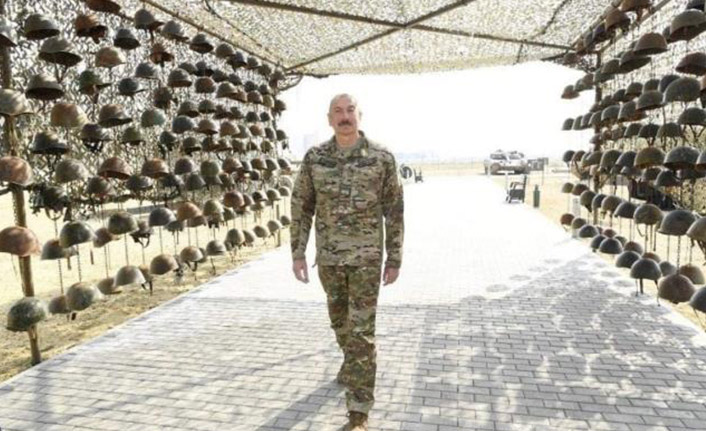 Aliyev'in paylaştığı fotoğraf sosyal medyayı karıştırdı