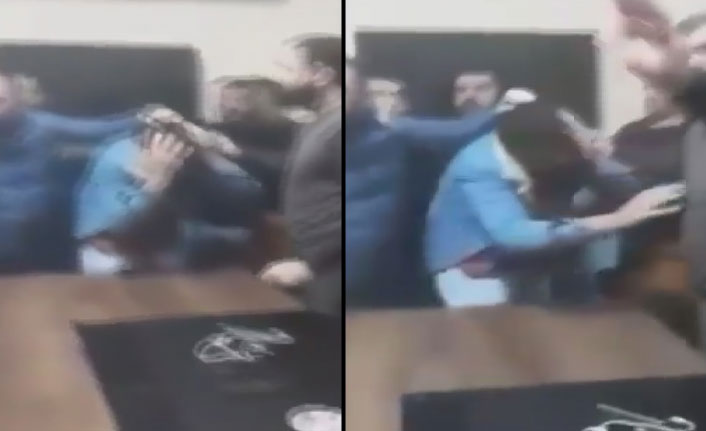 Federasyon yöneticisinin engelli genci darp görüntüleri tepki çekti