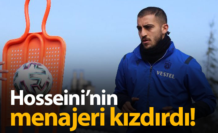 Hosseini'nin menajeri kızdırdı