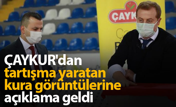 ÇAYKUR kurasındaki tartışma yaratan görüntüye açıklama geldi!