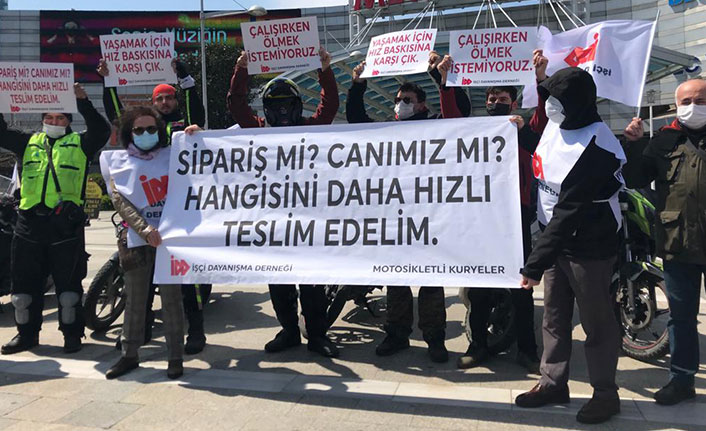 "Motor üzerinde ölmek istemiyoruz."