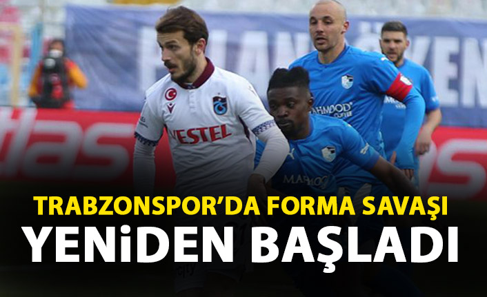 Trabzonspor'da forma savaşı başladı
