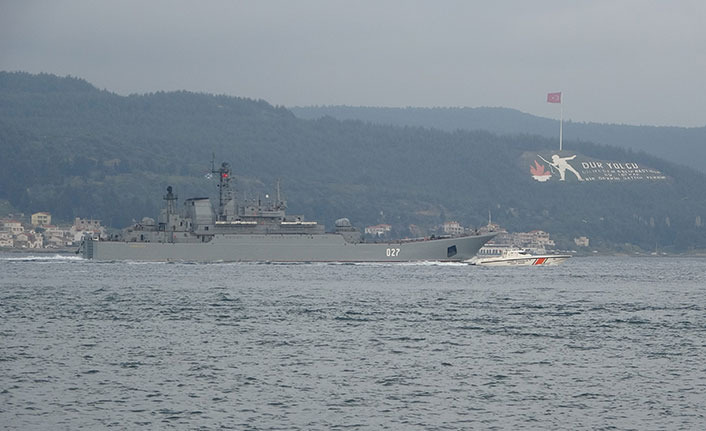 Rus savaş gemileri Karadeniz'e dönüyor