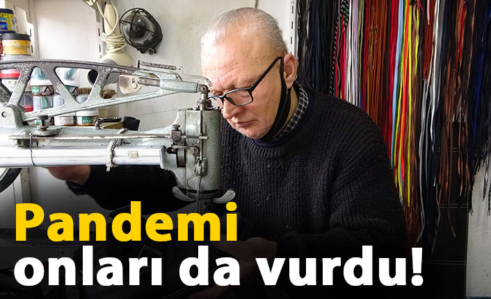 Pandemi ayakkabı tamircilerini de vurdu