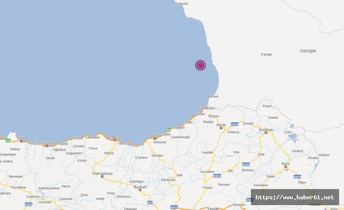 Karadeniz Açıklarında 3.9 Büyüklüğünde Deprem Hissedildi