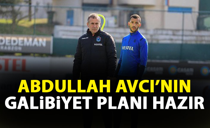Abdullah Avcı'nın galibiyet planı hazır