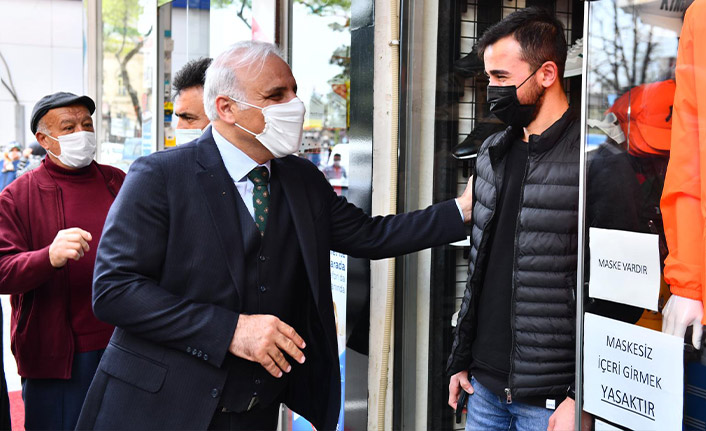 Zorluoğlu'ndan Akçaabat esnafına ziyaret