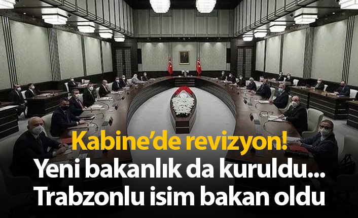 Erdoğan'dan kabinede revizyon!