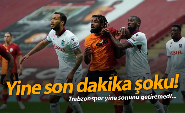 Trabzonspor son dakikada yıkıldı!