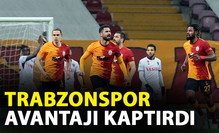Trabzonspor averajı kaptırdı
