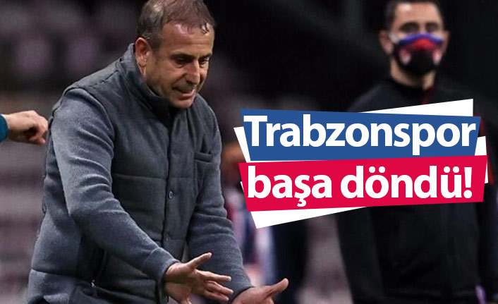Trabzonspor başa döndü!