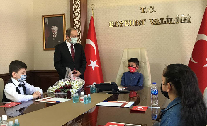 Küçük valilerin ilk talimatı Kovid-19 tedbirleri oldu