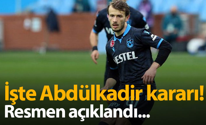 Abdülkadir Parmak için karar resmen açıklandı!