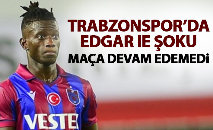 Trabzonspor'da Edgar şoku!