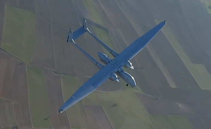 Aksungur SİHA ilk kez attığı mühimmatla hedefi vurdu