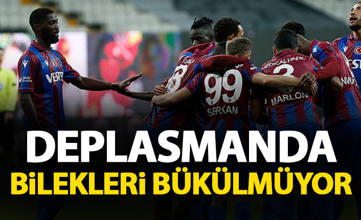 Trabzonspor'un bileği deplasmanda bükülmüyor