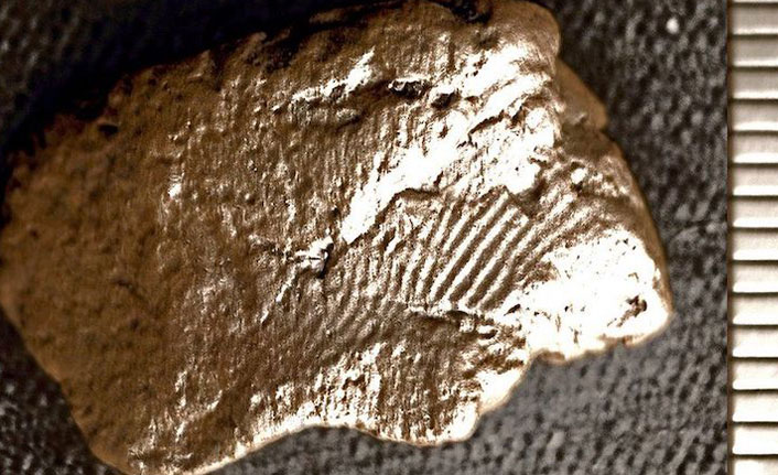 5 bin yıllık çömlekte parmak izi keşfedildi