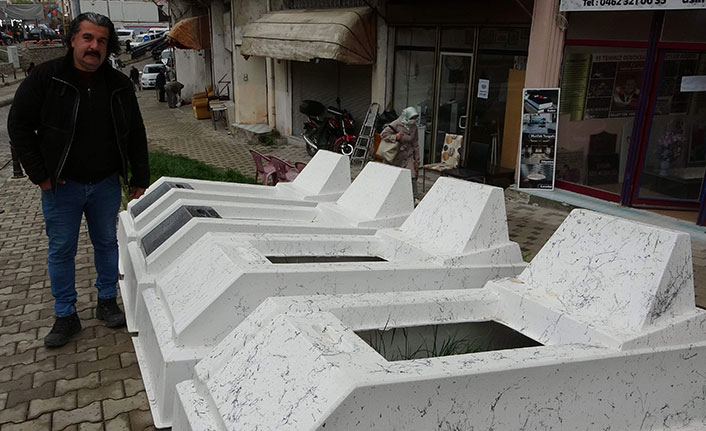 100 yıl garantili Fiberglass mezarlar Trabzon'da satışa sunuldu