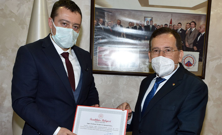 İl Sağlık Müdürlüğü’nden TTSO'ya teşekkür