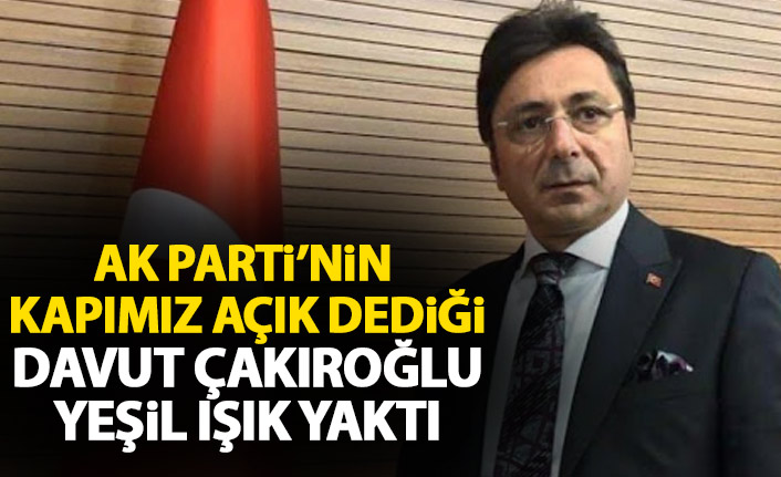AK Parti'nin kapımız açık dediği Çakıroğlu'ndan cevap geldi: Nerede olmamız isteniyorsa...