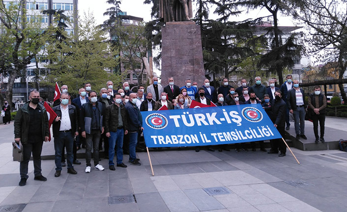 Trabzon'da Sendikalardan 1 Mayıs açıklaması! "Alanlarda olmasak da her yerde birlikteyiz"
