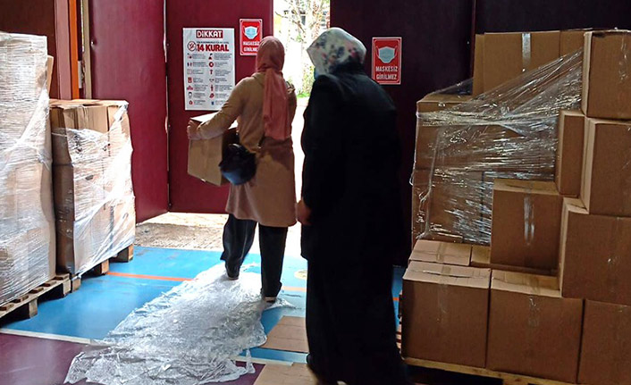 Akçaabat Belediyesi’den aralıksız yardımlar